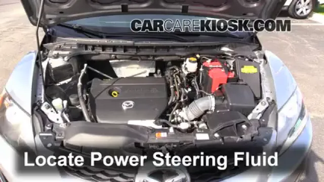 2011 Mazda CX-7 Sport 2.5L 4 Cyl. Power Steering Fluid Add Fluid